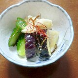 塩麹と塩昆布で、お野菜の浅漬け